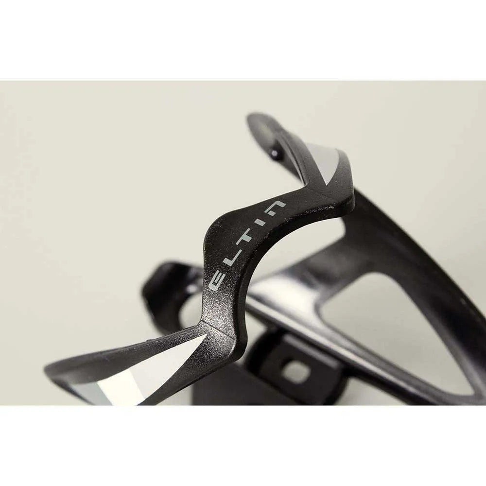 ELTIN Track black bicycle bottle cage with professional studio lighting