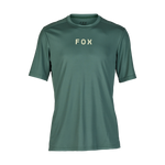 Fox Racing Men's Ranger SS Moth Jersey in black with white FOX logo