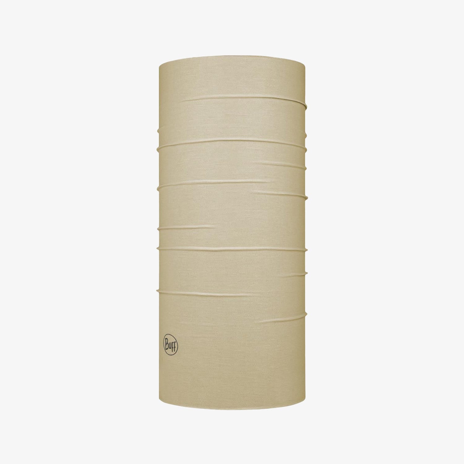 Buff Cool Net UV+ tubular neck gaiter in solid sand beige color
