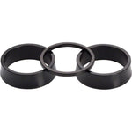 RaceFace Cinch BB Spacer Kit BB30/PF30 three black aluminum headset spacers