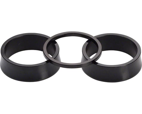 RaceFace Cinch BB Spacer Kit BB30/PF30 three black aluminum spacer rings