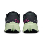 On Cloudsurfer Next men's running shoes in black with lime green sole