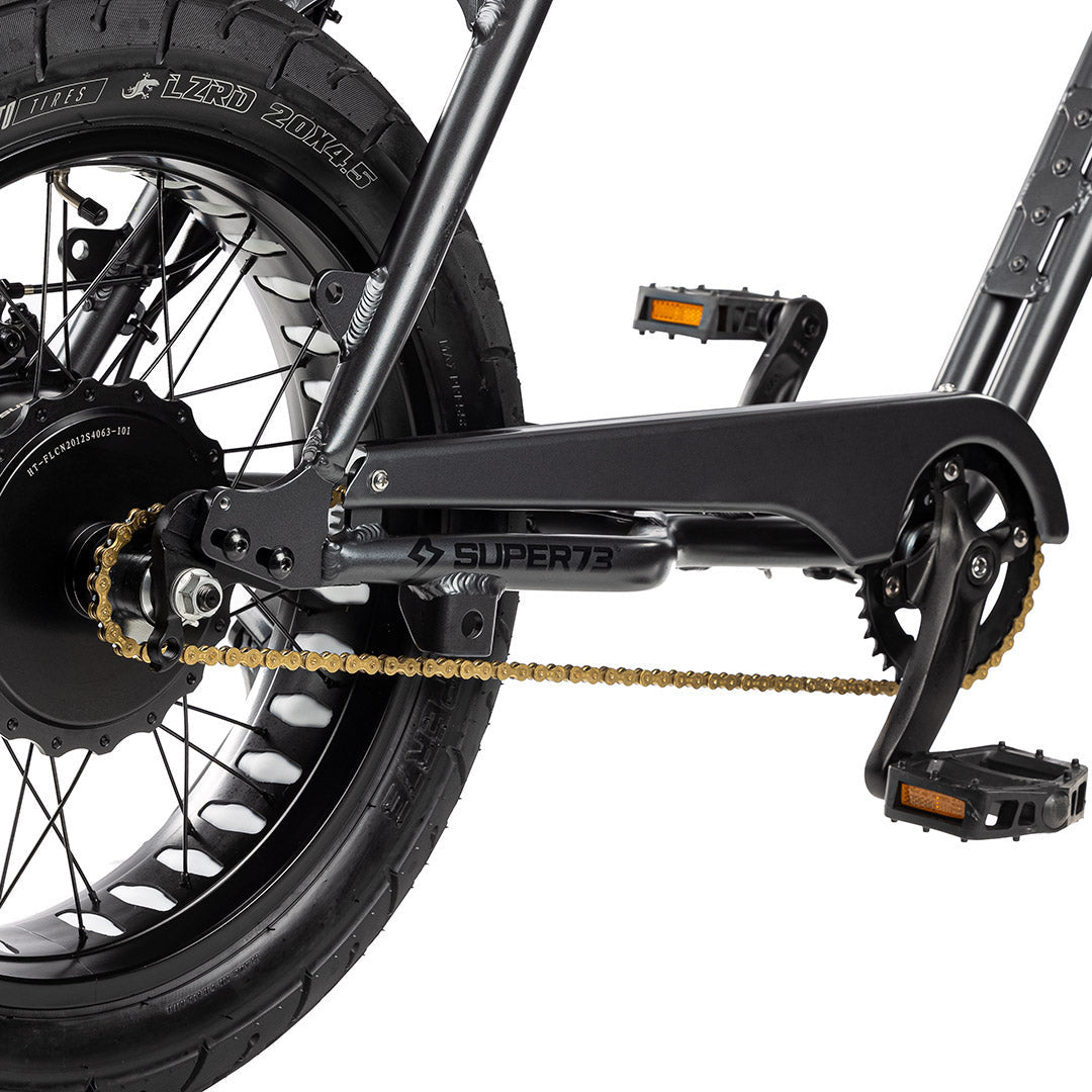 Super73 Colored Bike Chain Chain, ZX/Z-Miami, Gold