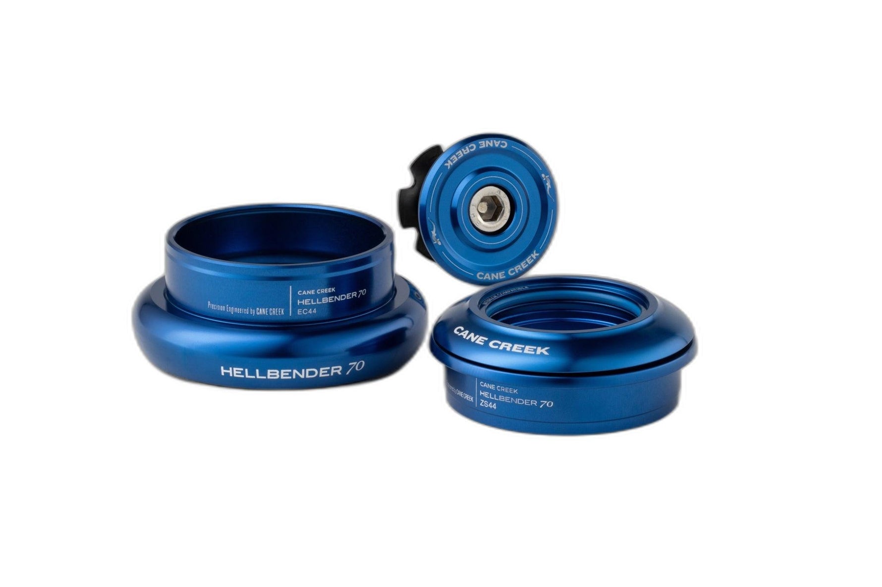 Cane Creek Hellbender 70 Headset IS41/28.6 IS52/40, Black
