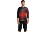 DEMO 3/4 JERSEY MEN BLK/CHAR REFRACTION XS