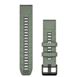 Garmin QuickFit® 22 Watch Bands QuickFit® 22 Watch Bands, Willow/Graphite Silicone