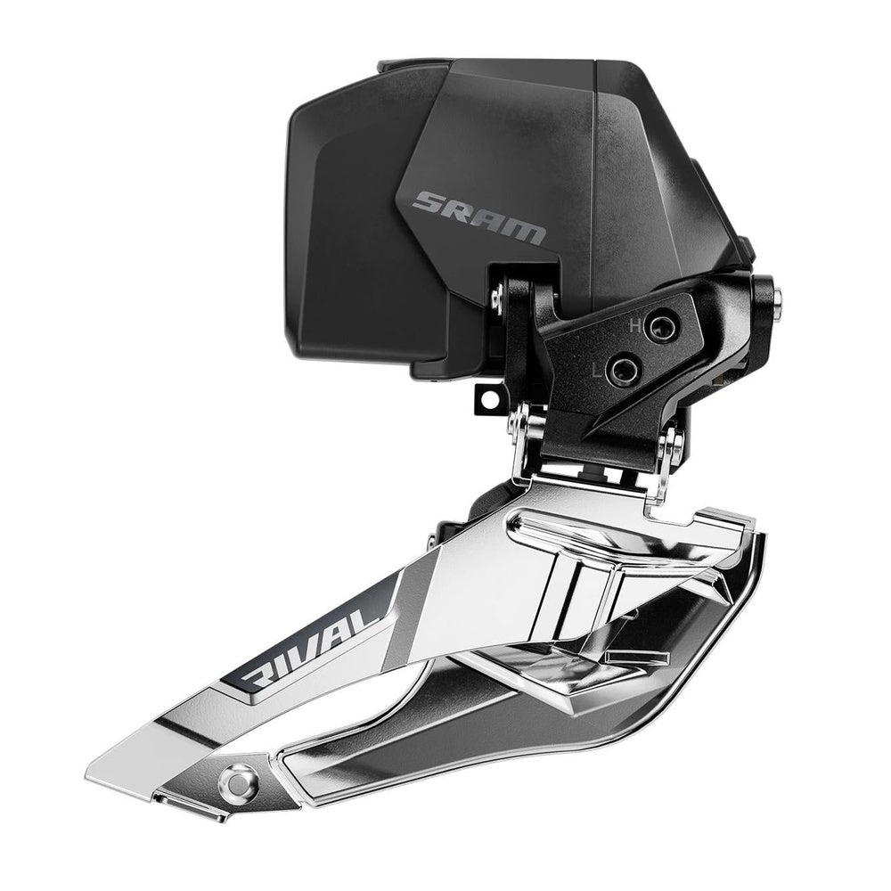 SRAM Rival AXS Front Derailleur - 2x12-Speed, Braze-on, (Battery Not Included), Black, E1