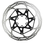 Sram Rotor Centerline X Road 2 Piece 160mm Black (includes steel rotor bolts) Rounded