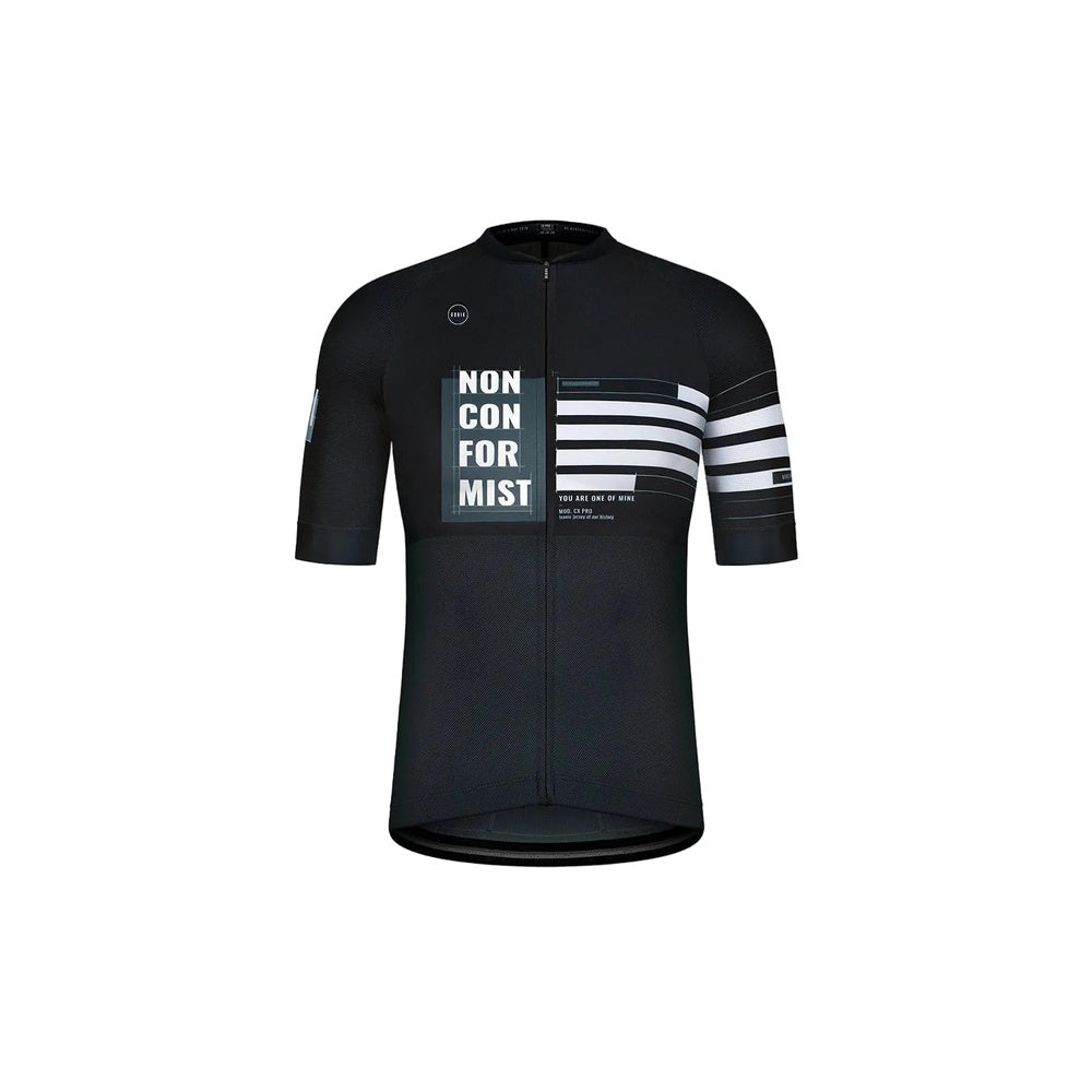 Gobik Maillot Manga Corta Cx Pro Unisex Black/Orange 2XSmall