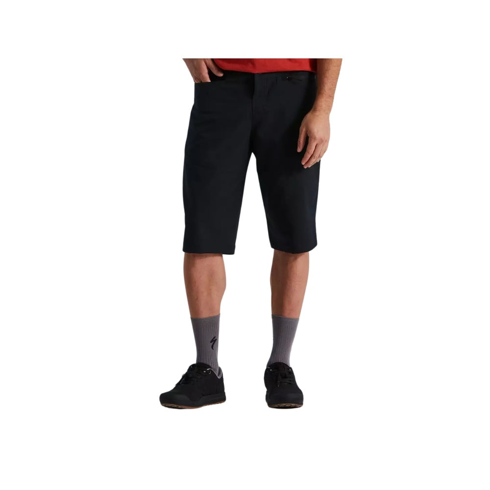 TRAIL SHORT W/LINER MEN BLK 30