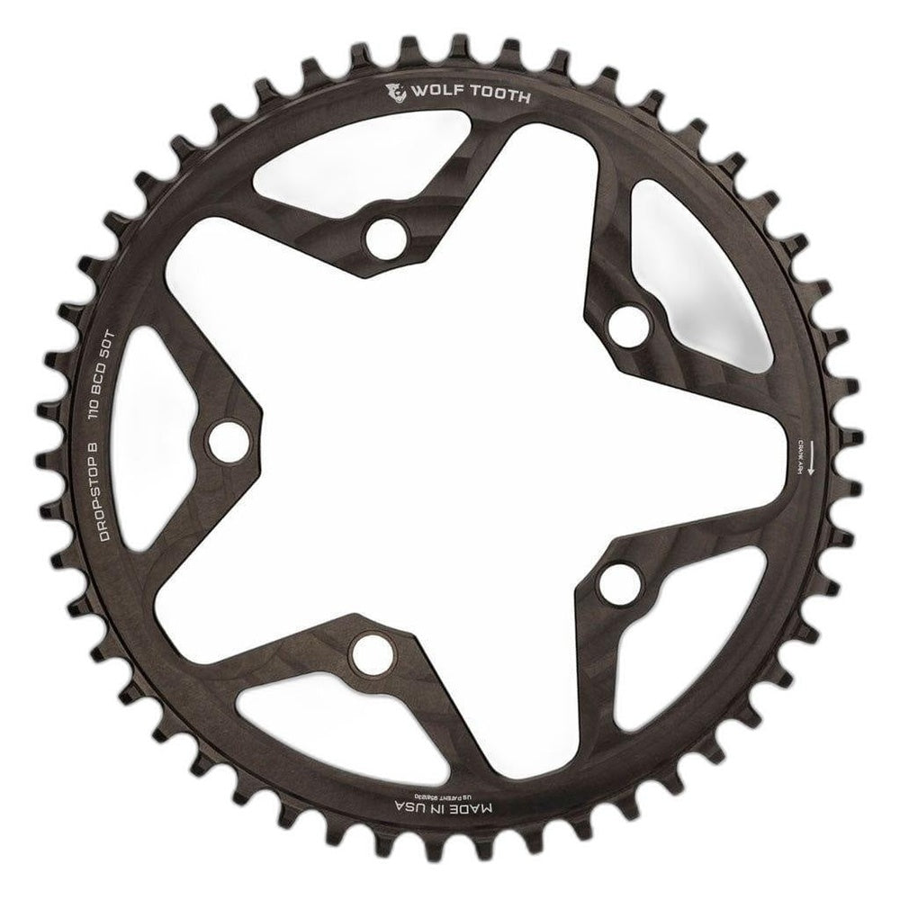 Wolf Tooth 110 BCD Cyclocross and Road 50T 10/11/12-Sp Chainring