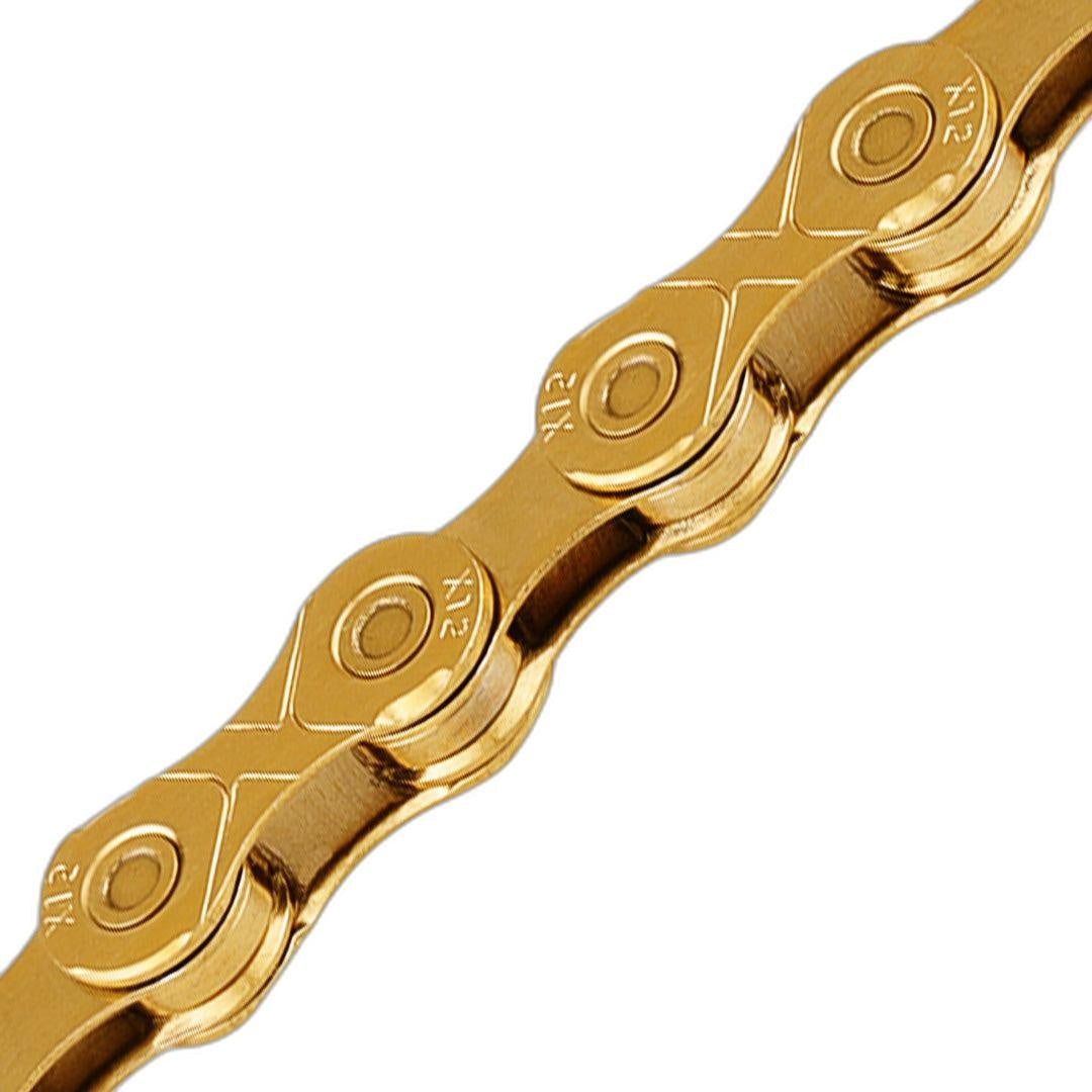 KMC X12 Speed 126L Chain Aurora Oil Slick