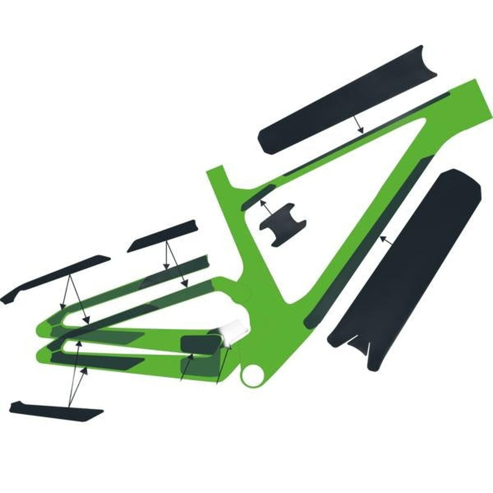 Syncros Spark Frame Protection kit Clear Gloss