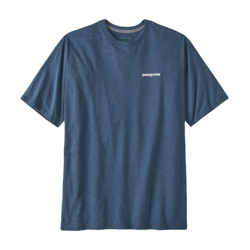 M's L/S P-6 Logo Responsibili-Tee Utility Blue M