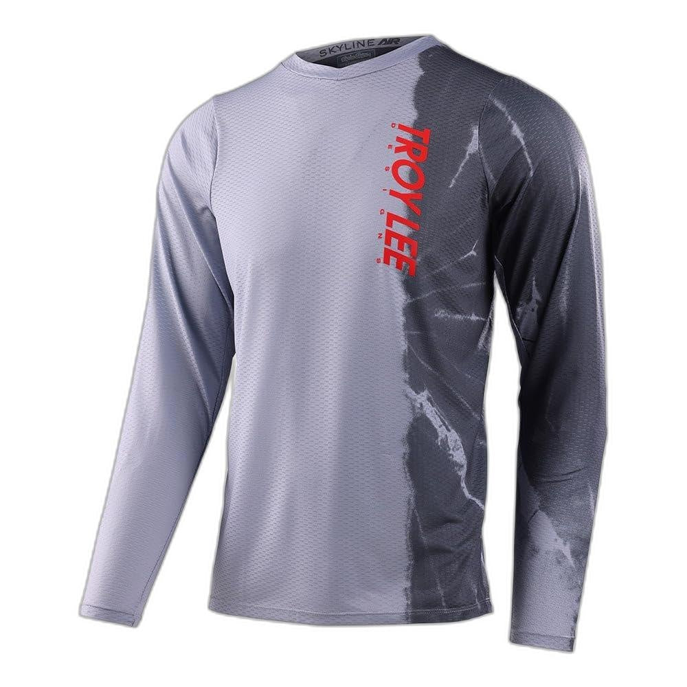 Troy Le Designs SKYLINE AIR LS JERSEY HALF DYE CEMENT MD