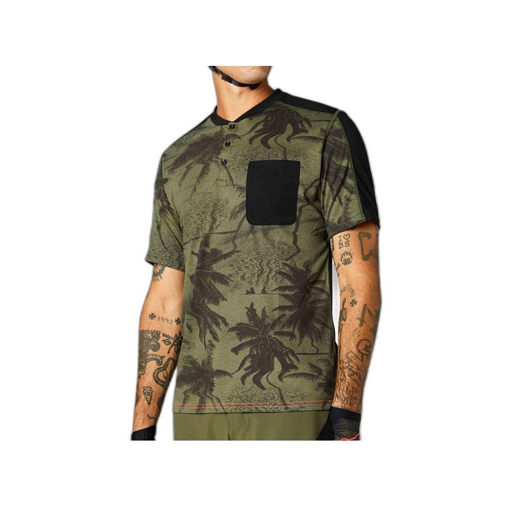 Fox  RANGER DR SS HENLEY [OLV GRN] L