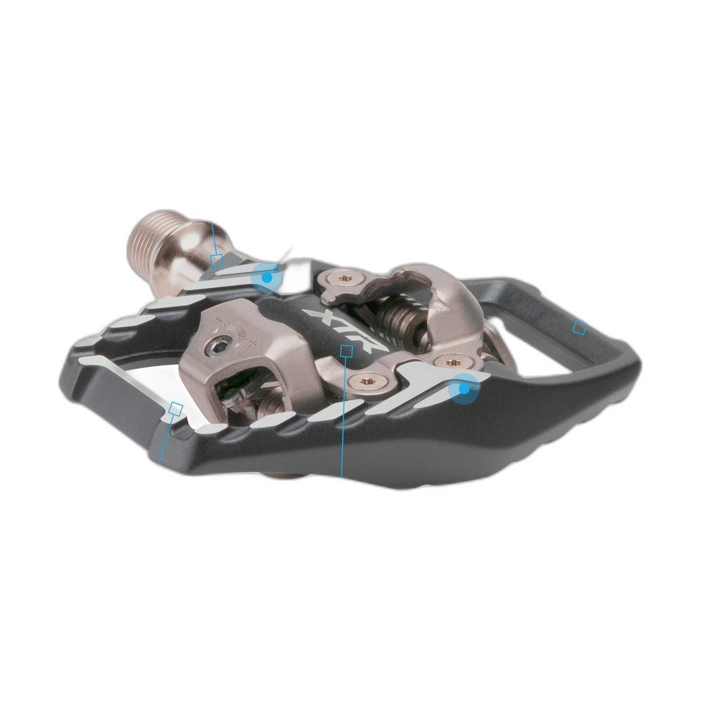 Shimano Pedal  Pd-M9120  Xtr  Trail Spd Pedal  W/Cleat(Sm-Sh51)