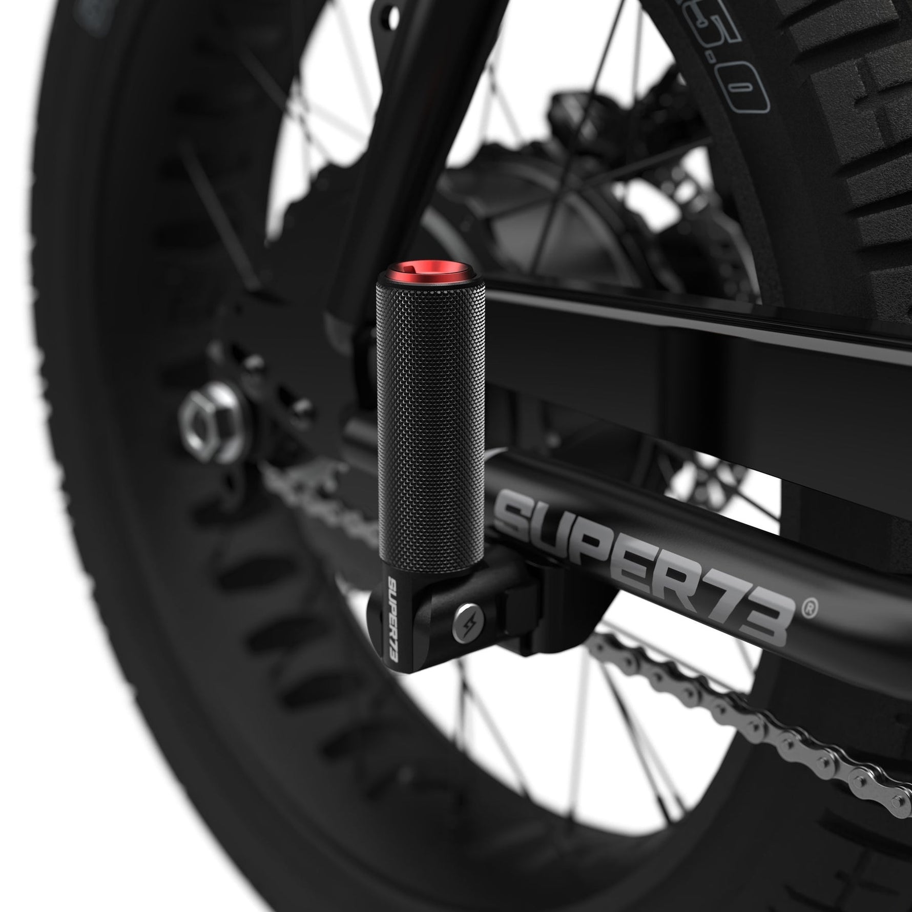 Super73 Folding Pegs Red