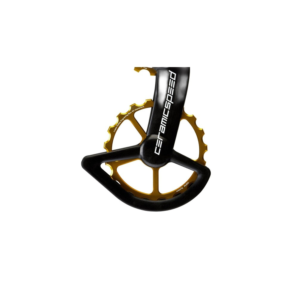 Ceramic Speed Shimano 9100/9150 & 800 Over Size Pulley  Gold