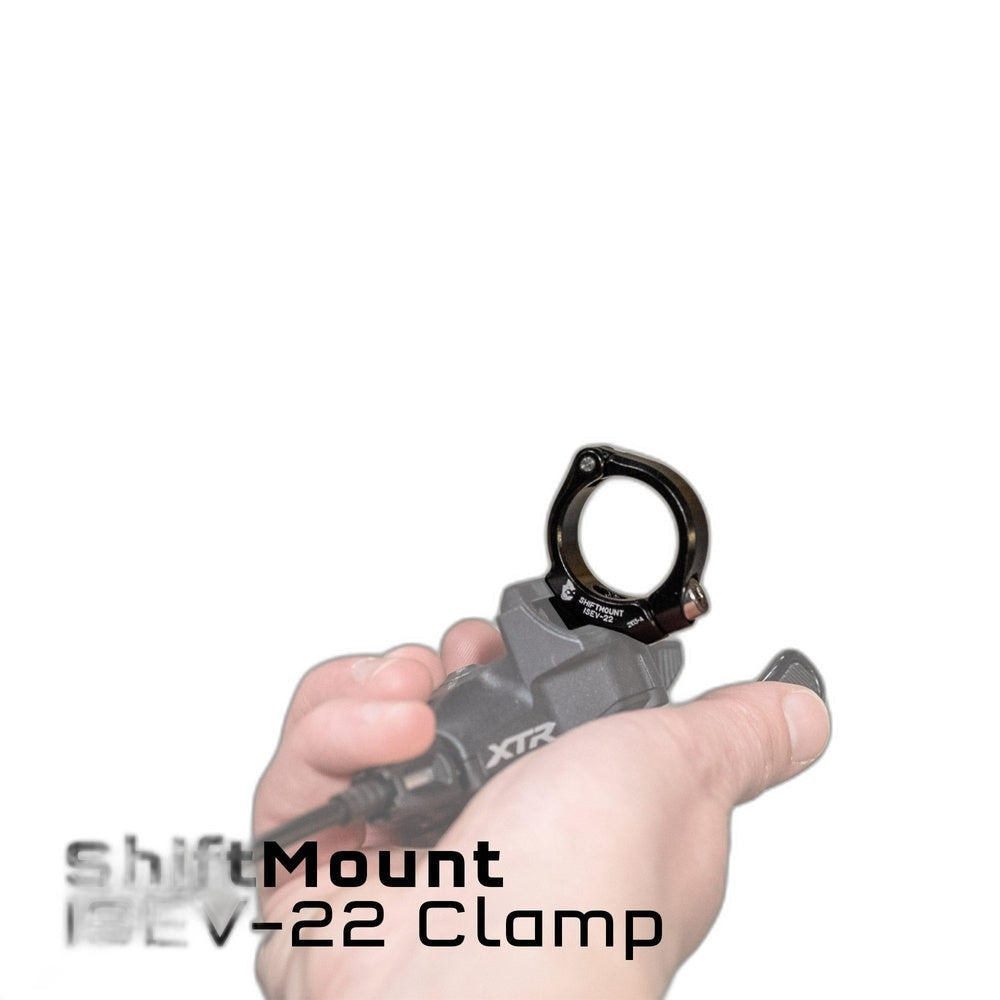 Wolf Tooth ShiftMount Clamp for I-spec EV Shifters 22.2mm