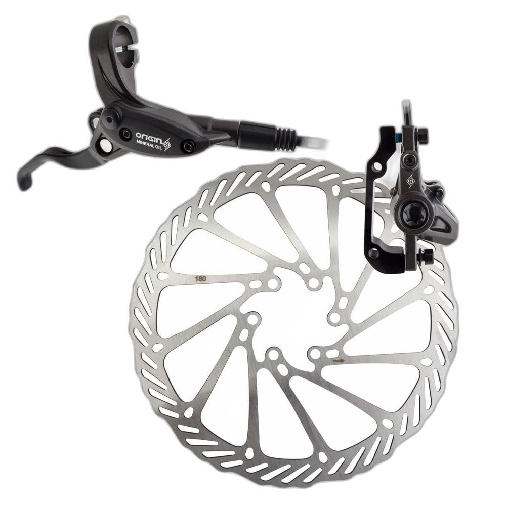 BRAKE DISC OR8 VISE HYD MTB FT w/LVR 180 BK
