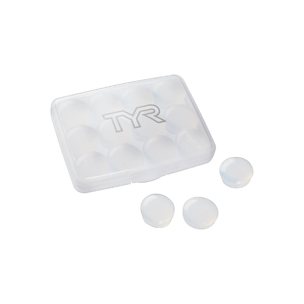 TYR Adult soft Silicone Ear Plugs (12 pack)