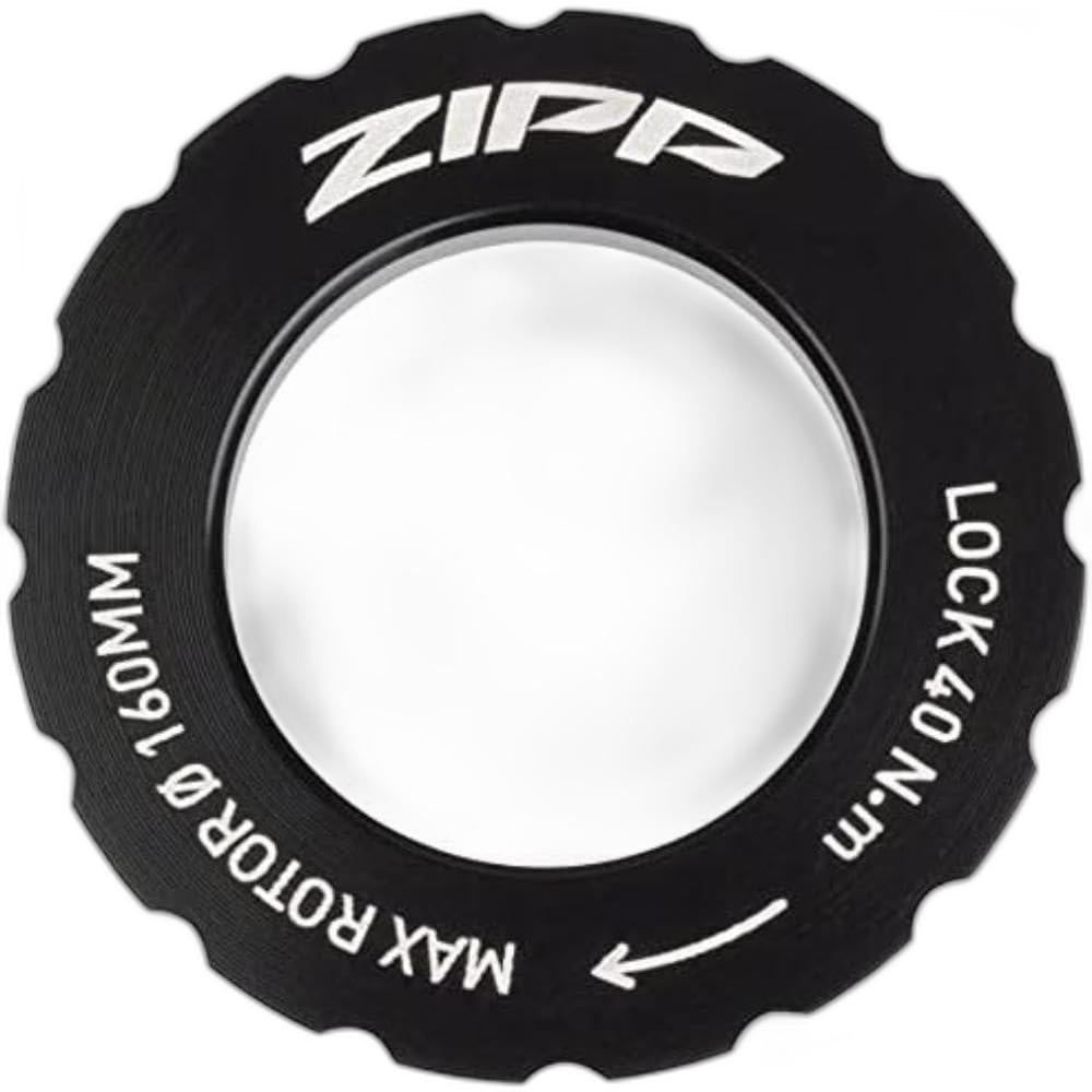 Sram HUB CENTERLOCK ROTOR DISC LOCKRING BLACK ZIPP LOGO QTY 1