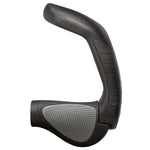 Ergon GP5 Grips - Black/Gray, Lock-On, Large