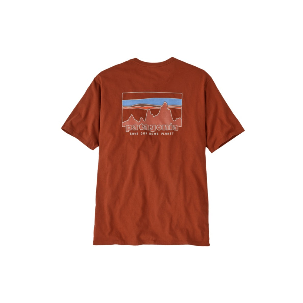 M's '73 Skyline Organic T-Shirt Burnished Red L