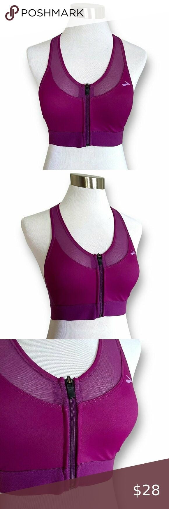 Brooks Fastforward Zip Sport Bra