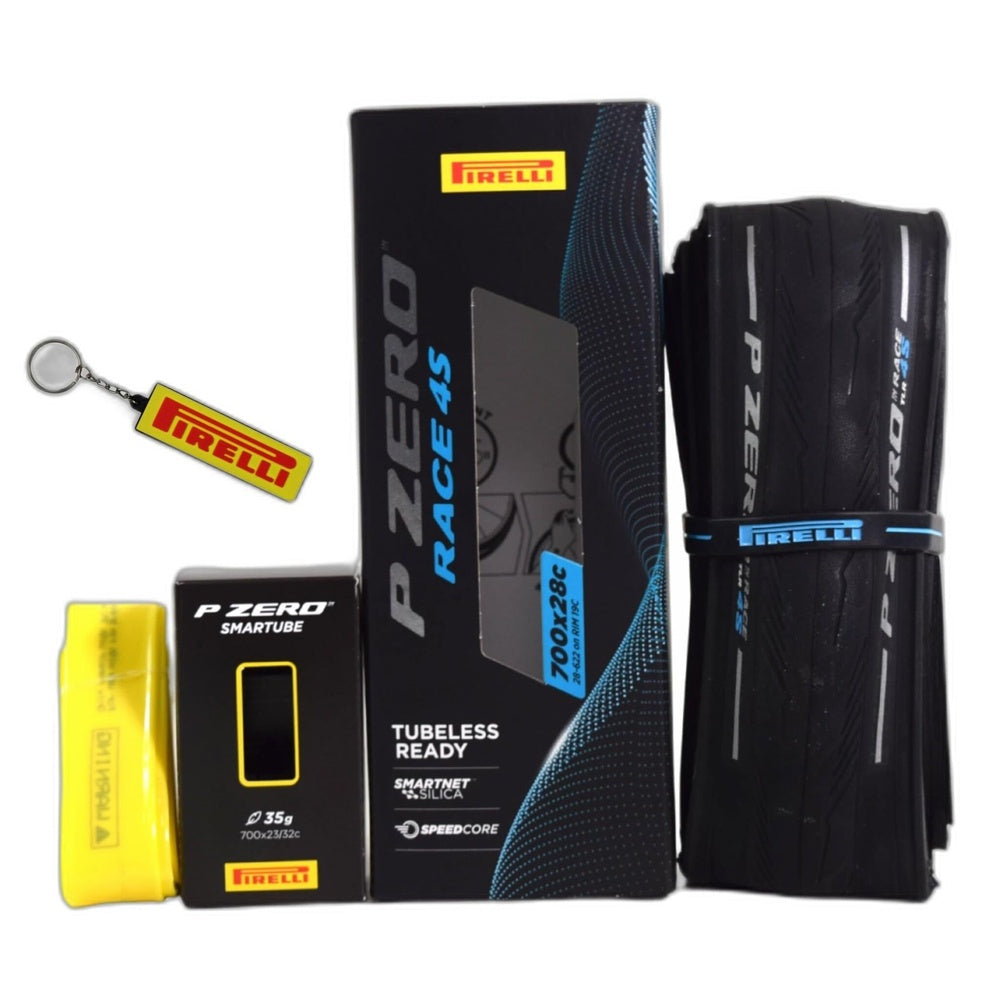 Pirelli P Zero Race TLR 4S Tire - 700 x 28, Tubeless, Folding, Black
