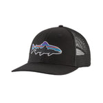 Patagonia Fitz Roy Trout Black All Trucker Hat