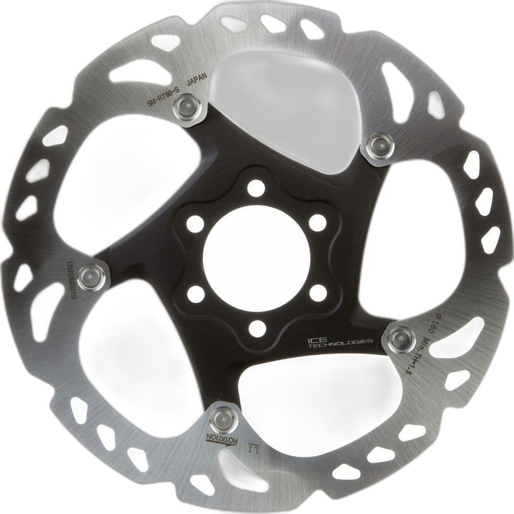 Shimano ROTOR FOR DISC BRAKE, SM-RT86, M 180MM, 6-BOLT TYPE
