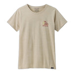 W's Cap Cool Daily Graphic Shirt - Waters Palm Island: Pumice X-Dye S