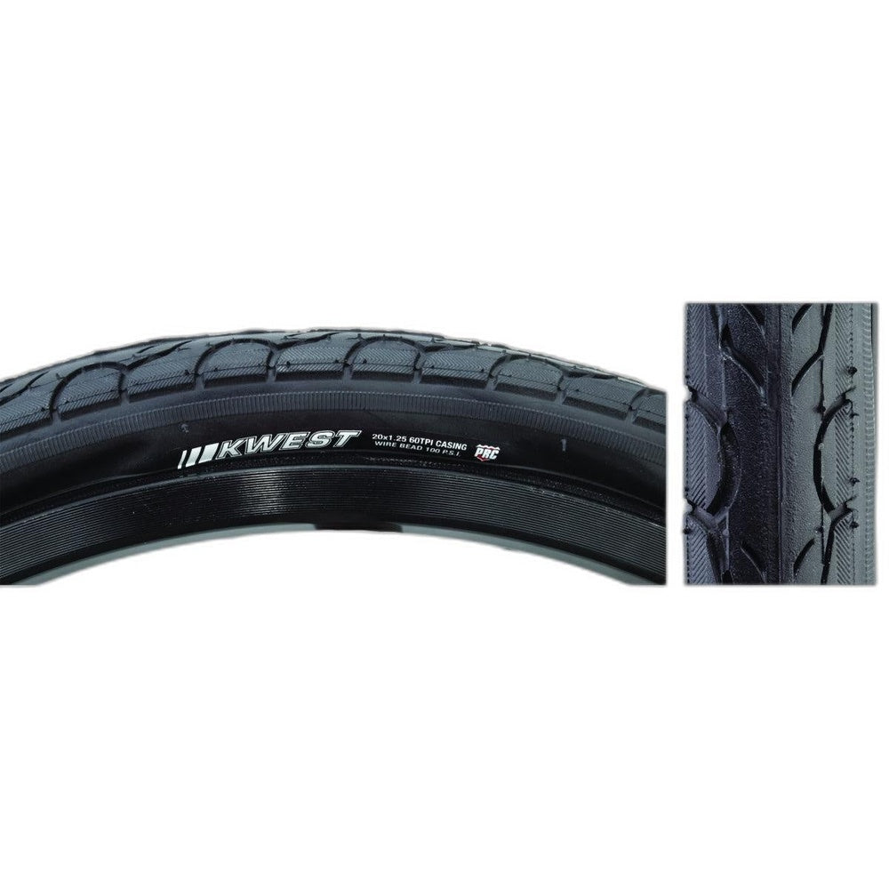 TIRES KEN KWEST 20x1.25 BK/BSK 100lb K19