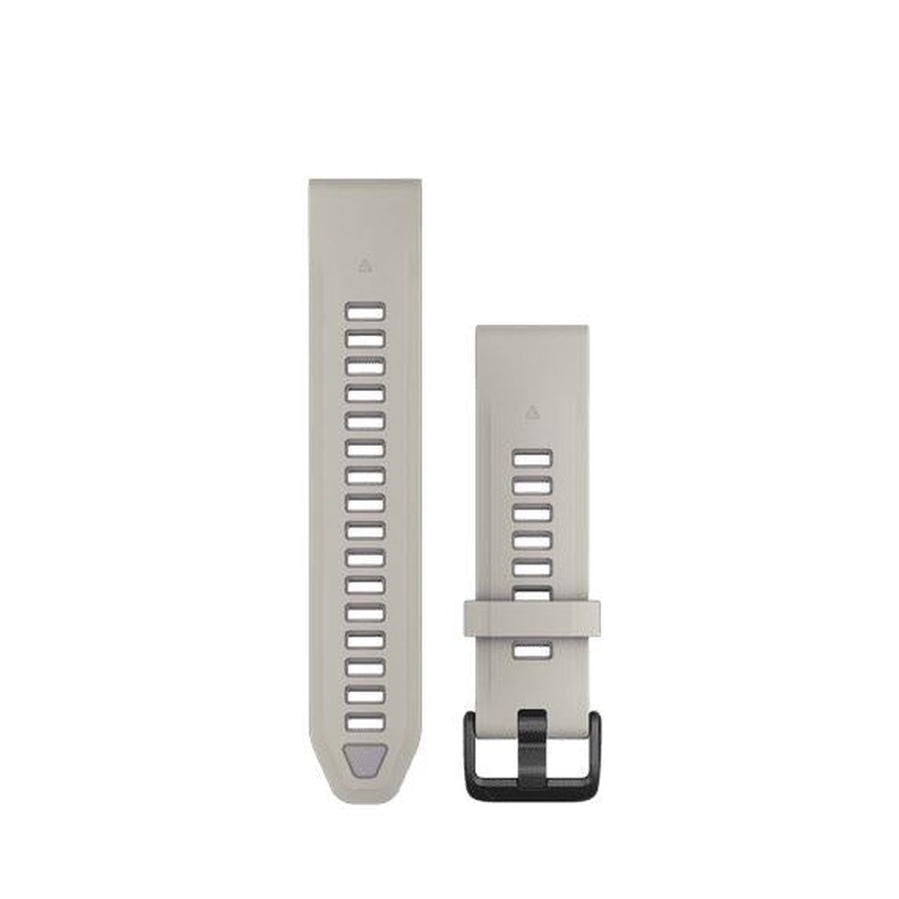 Garmin QuickFit® 20 Watch Bands Fog Gray/Lavender Silicone