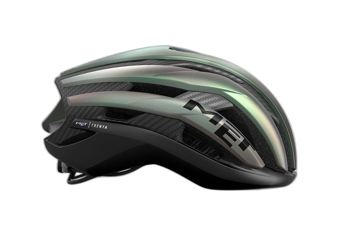 MET Trenta 3K Carbon MIPS Helmet - Red Iridescent  Medium