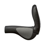 Ergon GP4 Grips - Black/Gray, Lock-On, Large