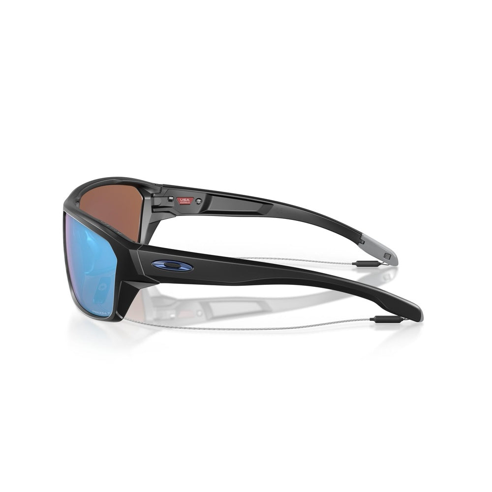 Oakley Split Shot Matte Black Prizm Grey Polarized Sunglasses