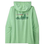 W's Cap Cool Daily Graphic Hoody Fitz Roy Superbloom: Pumice X-Dye S