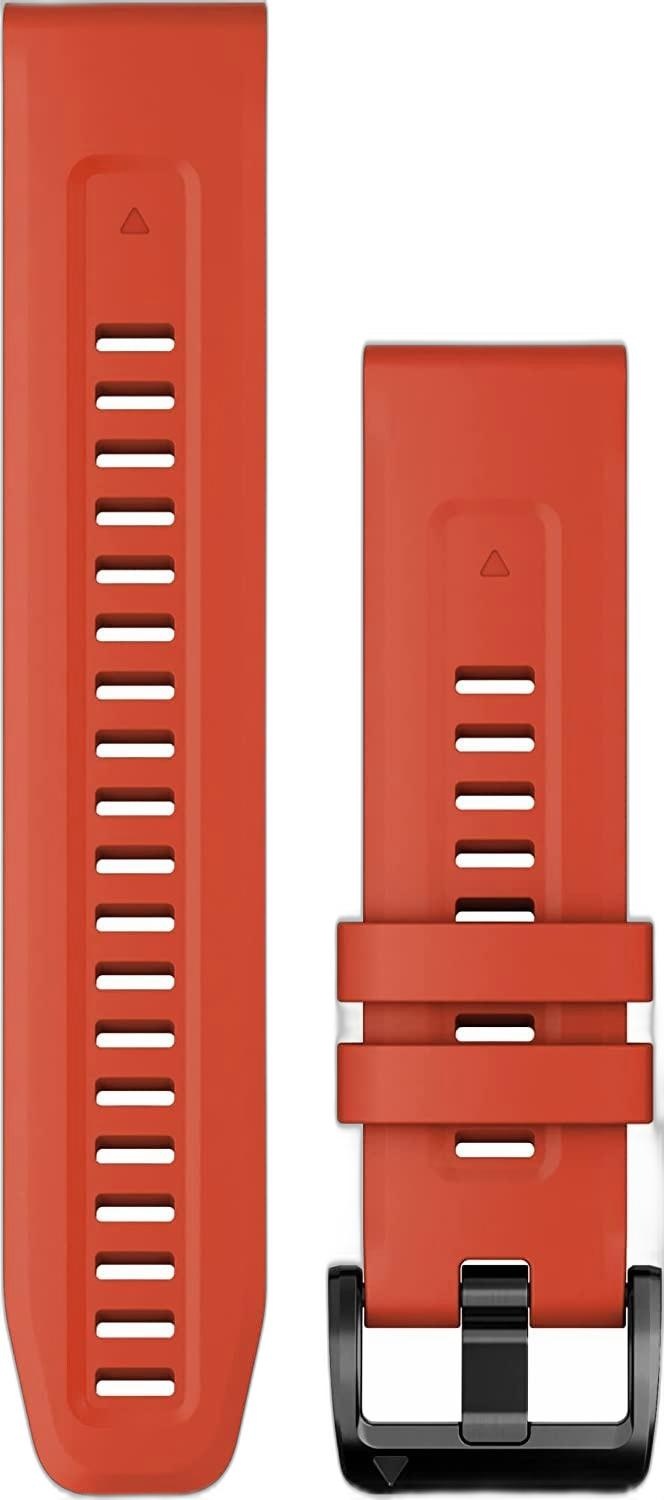 Garmin QuickFit® 22 Watch Bands Flame Red Silicone