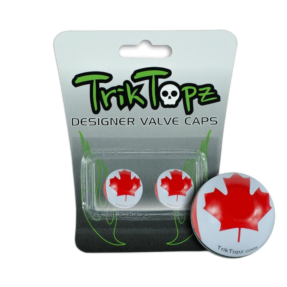 Trik Topz Valve Caps Canada Flag