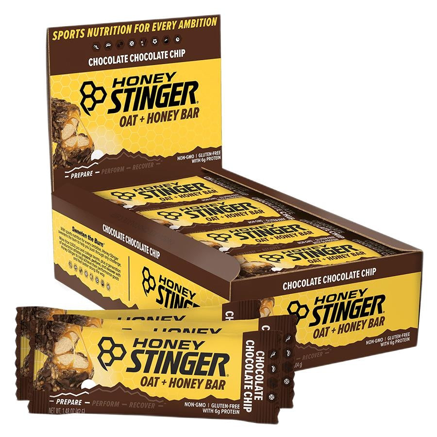 FOOD HS BAR OAT+HONEY CHOC CHIP BXof12 single
