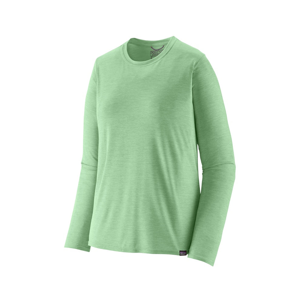 W's L/S Cap Cool Daily Shirt Rinsed Green - Dark Rinsed Green X-Dye S
