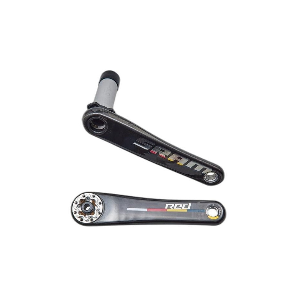 CRK SRAM RED E1, 175MM, L+R ARMS, CARBON, W/ CUSTOM BORA REDBULL DECAL (NO CHAINRINGS OR SPIDER) 172.5mm