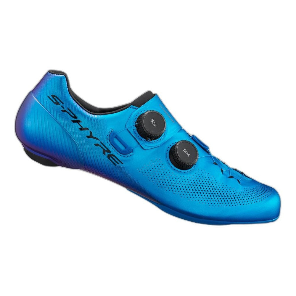 Shimano S-PHYRE RC9 - SH-RC903 SPHYRE BICYCLE SHOES - BLUE, 45.5