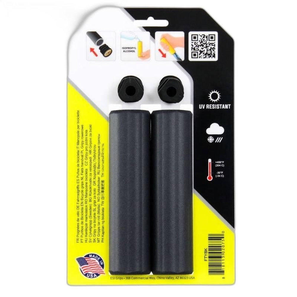 Esi Mtb Fatty Silicone Black Grip