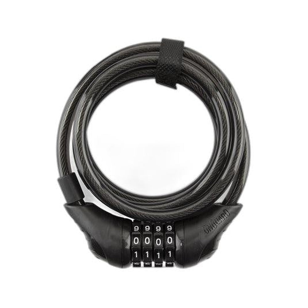 LOCK OG CBL 8160 NEON COMBO COIL 6fx10mm w/BRKT BK