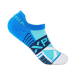 Experia No Show Tab Socks White Large