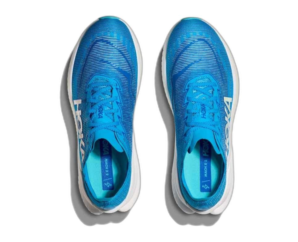 M MACH X 2 MEN'S BLACK / ELECTRIC AQUA 09D